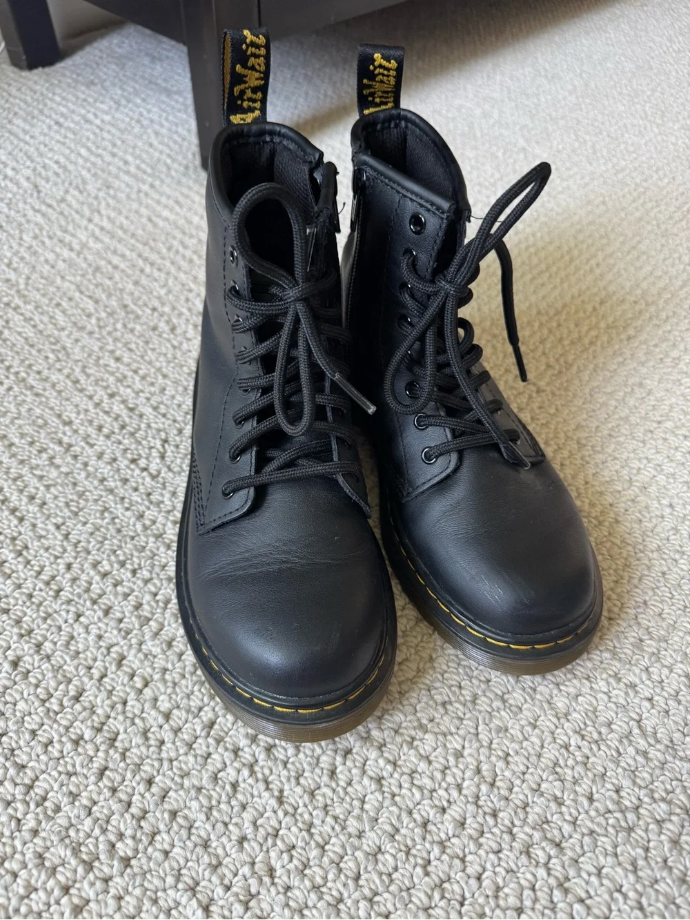 Dr. Martens Junior 1460 Soft Leather Lace Up - Size 2 - Like New